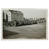 Kübelwagens de la Wehrmacht alemana en Kraftfahrpark Weiden